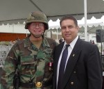 General Ostenburg and&nbsp;Brad