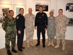 Irvine Police Chiefs with  163rd Ordnance Company, City of Irvine YRA Award Event&nbsp;2006